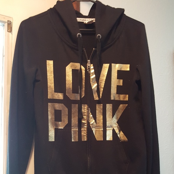 PINK Victoria's Secret Jackets & Blazers - Victoria secret pink BLING sweatshirt